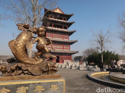 Foto: Tempat Lahirnya Layang-layang Pertama di China