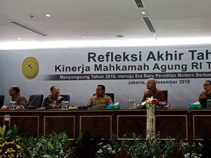 Kurun 2018, Pengadilan di Seluruh Indonesia Adili 6 Juta Perkara