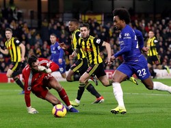 Di Babak Pertama, Chelsea Ditahan Watford 1-1