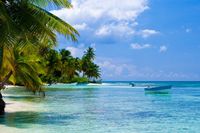 Pantai yang manis di Haiti (iStock)