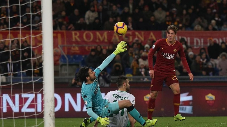 Hasil Liga Italia : AS Roma Kalahkan Sassuolo 3-1 di Olimpico