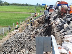 Target 4 Hari, Begini Tahap Perbaikan Talut Tol Salatiga-Kartasura