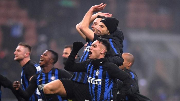 Inter Milan menjamu Lazio di Coppa Italia. (Foto: Alberto Lingria/Reuters) Inter Milan menjamu Lazio di Coppa Italia. (Foto: Alberto Lingria/Reuters)