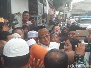 Sandi Bahas Utang Negara di Peringatan Maulid Nabi Muhammad SAW di Bogor