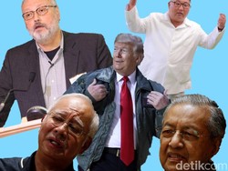 Daftar 5 Tokoh Internasional detikcom Newsmakers of the Year 2018