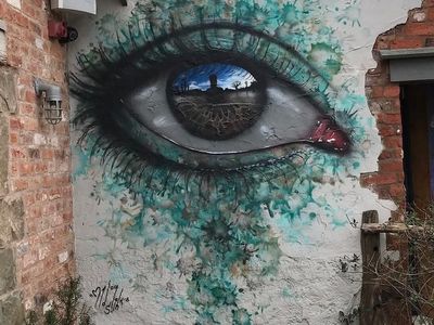 Kumpulan Lukisan Mural Raksasa yang Bikin Mata Terpesona