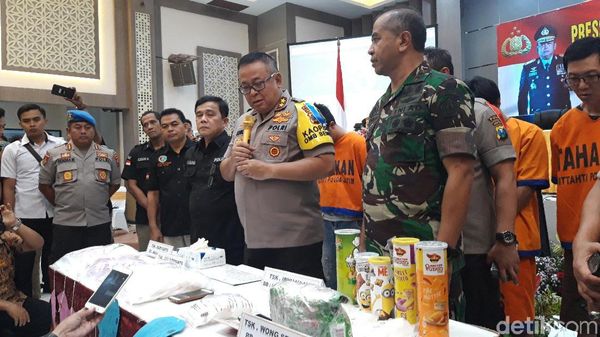 Jelang Tahun Baru Polda Jatim Sita 10 Kg Narkoba