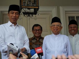 Usai Sidang Putusan MK, Jokowi akan Beri Pernyataan di Rumah Maruf Amin Usai Sidang Putusan MK, Jokowi akan Beri Pernyataan di Rumah Maruf Amin
