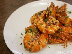 Mudah dan Praktis, Grilled Prawn Garlic Ala Chef Archie Prameswara