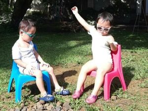 Sunbathing, Cara Alami Cynthia Lamusu Redakan Flu Si Kembar Sunbathing, Cara Alami Cynthia Lamusu Redakan Flu Si Kembar