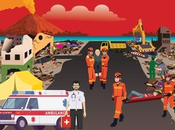 Bahu Membahu Tangani Bencana Tsunami