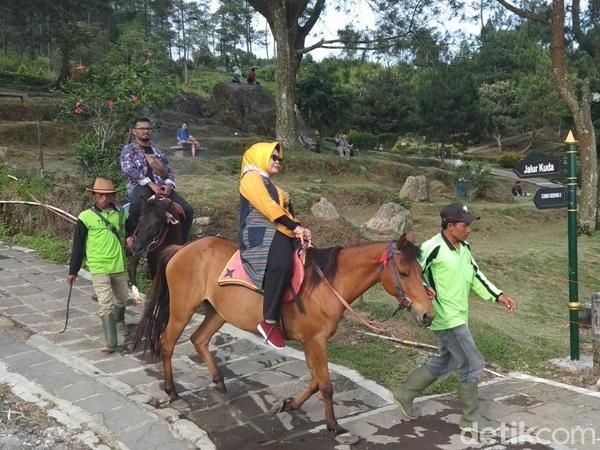 Foto: Berkuda Keliling Candi di Kaki Gunung, Mau?