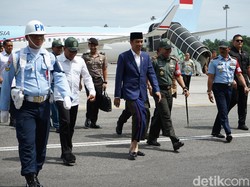 Ke Sumut, Jokowi Sambangi Ponpes Basilam dan Hadiri Natal Nasional