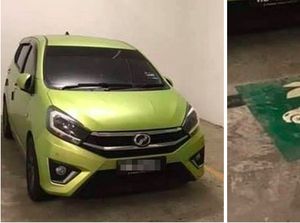 Netizen Ini Gagal Paham Soal Parkir Khusus Mobil Green Vehicle