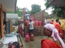 Pasokan LPG Terjamin, Dapur Umum di Pandeglang Terus Ngebul