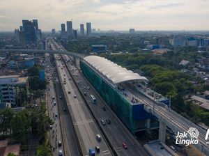 Keren! Deretan Stasiun MRT Jakarta Mulai Nampak Wujudnya