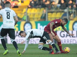 Hasil Liga Italia: Roma Tumpas Parma 2-0