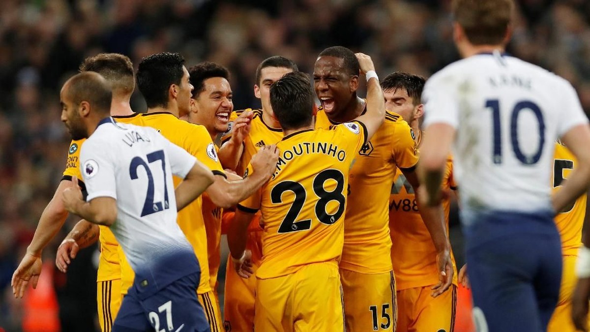 Wolverhampton menang 3-1 di kandang Tottenham Hotspur (Paul Childs/Action Images via Reuters)