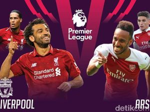 Susunan Pemain Liverpool vs Arsenal