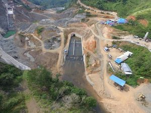 Proyek Bendungan Tapin Lagi Berjalan, Ini Lho Progresnya