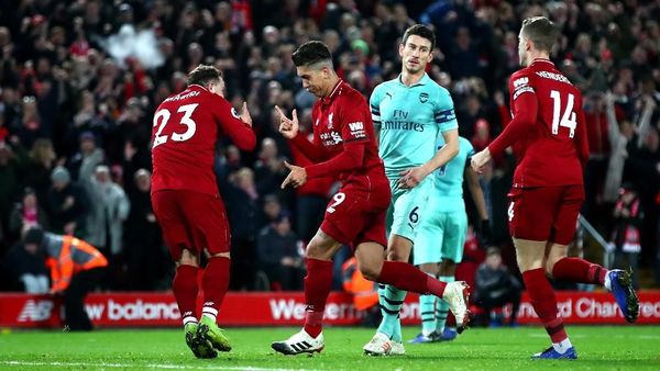 Catatan-Catatan yang Terukir di Duel Liverpool vs Arsenal