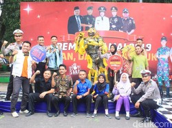 Bumblebee Bawa Misi Pemilu Damai dan Lawan Hoax