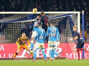 Hasil Liga Italia: Napoli Kalahkan Bologna 3-2