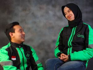 Berawal Cinlok Tunggu Orderan, 2 Ojol Sepakat ke Pelaminan