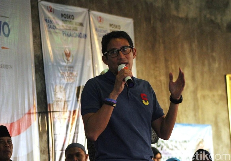 Sandiaga Imbau Penyumbang Dana Kampanye Cantumkan Identitas