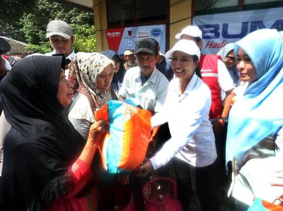 BNI Bantu Korban Tsunami di Banten