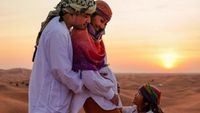 5 Momen Ruben Onsu Seru-seruan Bareng Keluarga di Dubai