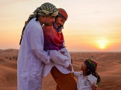 5 Momen Ruben Onsu Seru-seruan Bareng Keluarga di Dubai