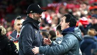 Hasil 5-1 yang dipetik Liverpool atas Arsenal memastikan pertemuan kedua tim kini punya jumlah gol terbanyak di Premier League. Opta mencatat pertemuan ini sudah menghasilkan 155 gol. (Foto: Clive Brunskill/Getty Images)