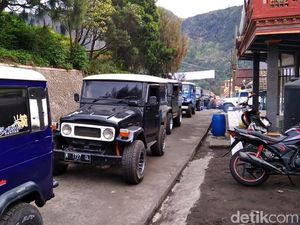 2 Hari Jelang Perayaan Tahun Baru, Jalur Wisata Bromo Masih Normal