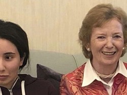 Foto Putri Arab Bersama Kepala HAM PBB Picu Kekhawatiran