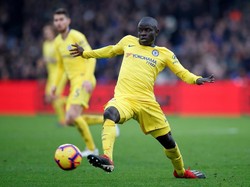 Bermain di Selhust Park, Minggu (30/12/2018), gol dicetak Kante di menit ke-51. Reuters/Paul Childs.