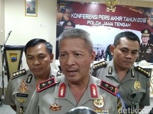 Tahun 2018, Tiap 55 Menit Ada 1 Kejahatan di Jawa Tengah