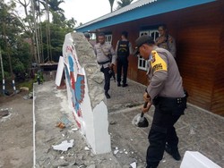 Markas Simpatisan Papua Merdeka Diambil Paksa TNI/Polri