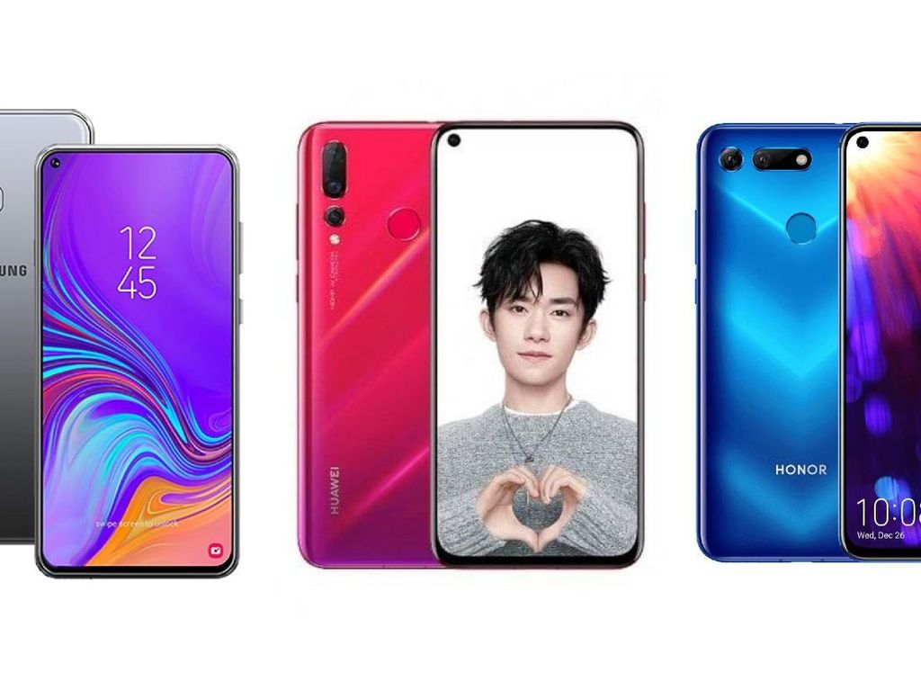 Perbandingan Ponsel Layar Bolong Samsung, Huawei, dan Honor Perbandingan Ponsel Layar Bolong Samsung, Huawei, dan Honor
