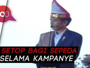 Warga Medan Minta Sepeda, Kelakar Jokowi: Beli Sendiri Warga Medan Minta Sepeda, Kelakar Jokowi: Beli Sendiri