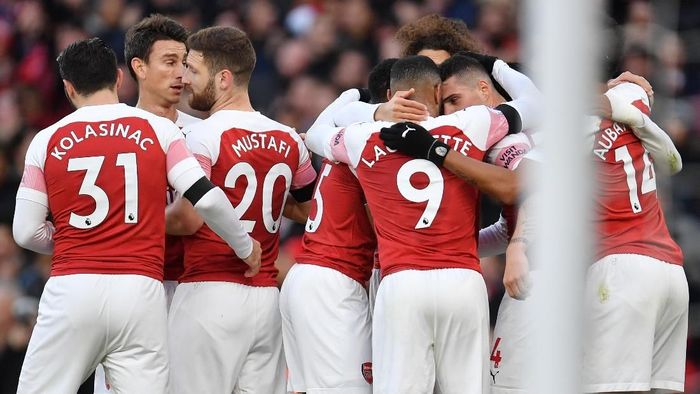 Hasil Liga Inggris Awali 2019 Arsenal Lumat Fulham 4 1