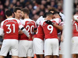 Hasil Liga Inggris: Awali 2019, Arsenal Lumat Fulham 4-1