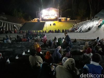 Foto: Amphiteater, Spot Wisata Baru di Nglanggeran Gunungkidul