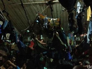 4 Penjara di Aceh Over Kapasitas 300 Persen, Napi Tidur Berdempetan