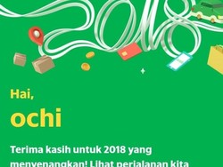 Kreatif! Lihat Rapormu di Go-Jek dan Grab Selama 2018