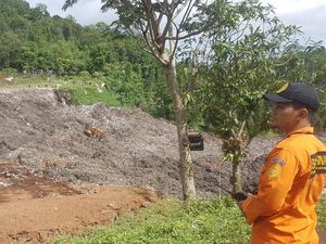 Korban Longsor TPST Cilowong Serang Belum Ditemukan