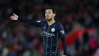 David Silva diyakini sebagai gelandang terbaik dalam sejarah City. Tidak hanya konsisten, Silva telah membuat 90 assist dan 54 gol di Premier League yang membantu the Citizens memenangi tiga titel juara. Foto: Catherine Ivill/Getty Images