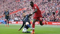 Sadio Mane satu posisi lebih baik dari Jesus, yakni di urutan 14. Nilai pasarnya saat ini diperkirakan 137,4 juta euro. (Foto: Laurence Griffiths/Getty Images)
