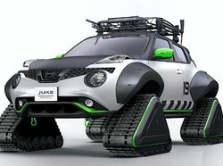 Tampilan Nissan Juke untuk Terabas Salju