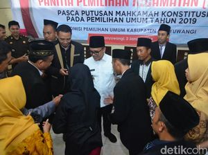 Anggota PPK Dilantik, Bupati Banyuwangi Harap ada Pemilu Berkualitas